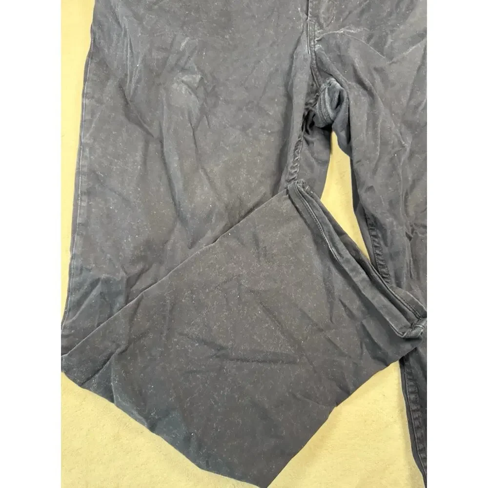 Polo Ralph Lauren Mens Pants 42x32 Black Classic Fit Cotton Chino Casual